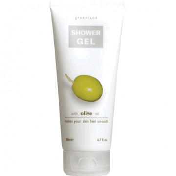 Купить - Greenland Olive & Almond Shower Gel Olive - Гель для душа Олива