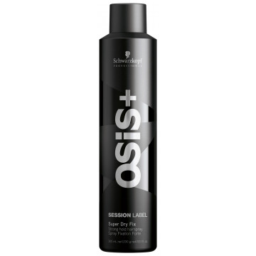 Купить - Schwarzkopf Professional Osis Session Label Super Dry Fix - Суперсухой лак сильной фиксации