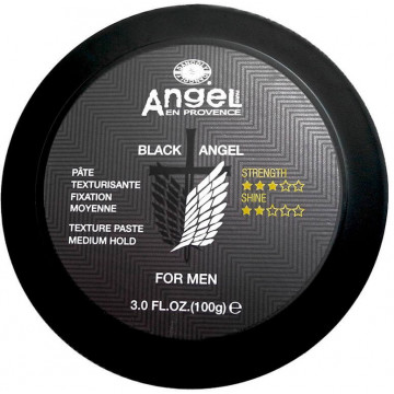 Купить - Angel Professional Black Angel Texture Paste Medium Hold - Текстурирующая паста для укладки волос средней фиксации