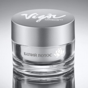 Купить - Vigor Cosmetique Naturelle - Отбеливающий крем для лица Белый лотос