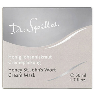 Купить - Dr. Spiller Honey St. John’s Wort Cream Mask - Увлажняющая и успокаивающая крем-маска для лица