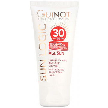 Купить - Guinot Age Sun Anti-Ageing Sun Cream Face SPF30 - Антивозрастной крем от солнца для лица