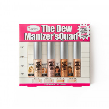 Купить - TheBalm Dew Manizer Squad Mini Liquid Highlighters - Набор мини хайлайтеров