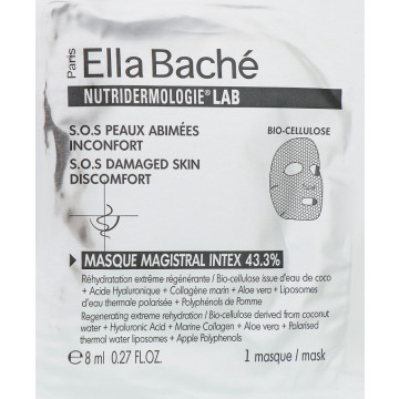 Купить - Ella Bache Nutridermologie Lab Face Masque Magistral Intex 43,3 % - Восстанавливающая тканевая маска для лица