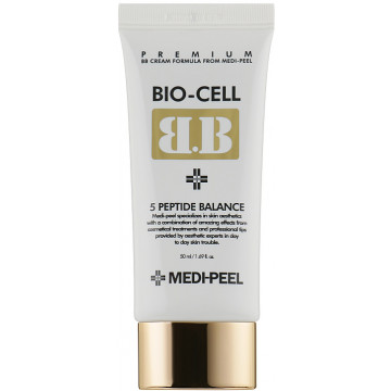 Купить - Medi Peel Bio-Cell BB-Cream - Восстанавливающий ВВ-крем с пептидами