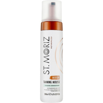Купить - St. Moriz Advanced Colour Correcting Mousse Medium - Автобронзат-мусc для средней кожи