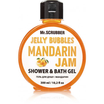 Купить - Mr.Scrubber Jelly Bubbles Shower & Bath Gel "Mandarin" - Гель для душа