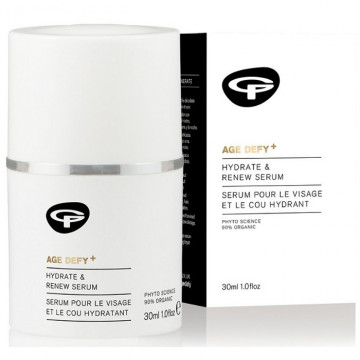 Купить - Green People Age Defy+ Hydrate And Renew Serum - Увлажняющая и восстанавливающая сыворотка для лица