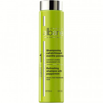 Купить - Camille Albane Refreshing shampoo with peppermint - Регенерирующий шампунь с перченой мятой
