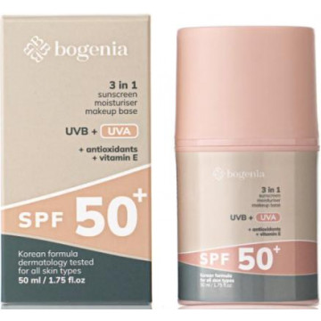 Купить - Bogenia BG422 Sunscreeen Face Cream SPF 50+ - Солнцезащитный крем для лица