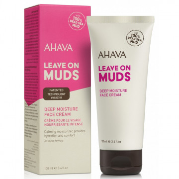 Купить - Ahava Leave on Muds Deep Moisture Face Cream - Успокаивающий крем для лица