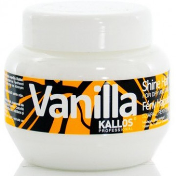 Купить - Kallos Vanilla Shine Hair Mask For Dry And Dull Hair - Маска Ванильное сияние для сухих волос