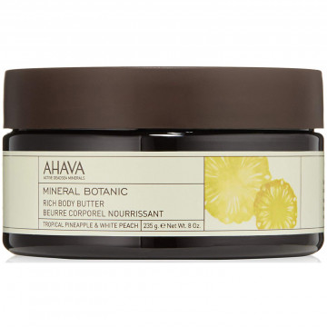 Купить - Ahava Body Butter Pineapple and White Peach - Крем-масло для тела "Персик и Ананас"