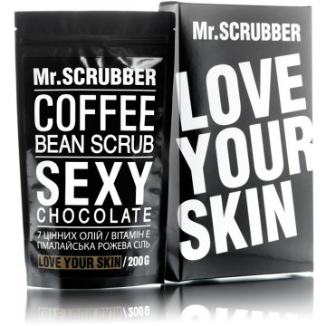 Купить - Mr.Scrubber Sexy Сhocolate Coffee Bean Scrub - Кофейный скраб для тела