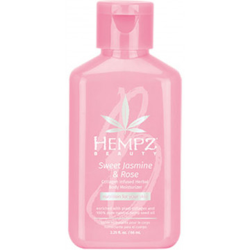 Купить - Hempz Sweet Jasmine & Rose Collagen Infused Herbal Body Moisturizer - Молочко для тела с коллагеном "Жасмин-Роза"