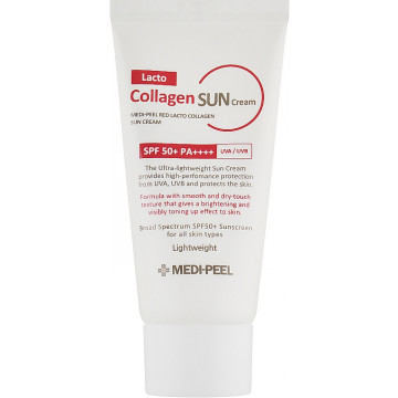 Купить - Medi Peel Red Lacto Collagen Sun Cream SPF50 - Солнцезащитный крем с коллагеном и лактобактериями