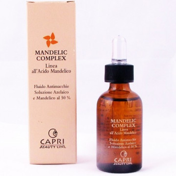 Купить - Capri Beauty Line Mandelic Complex Anti-Spot Fluid Azelaic and Mandelic Solution at 50% - Кислотный флюид на основе миндальной и азелаиновой кислоты 50%