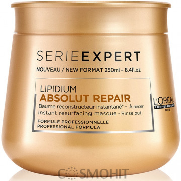 Купить - L’Oreal Professionnel Absolut Repair Lipidium Instant Reconstructing Masque 250 мл - Маска для восстановления поврежденных волос