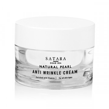 Купить - Satara Natural Pearl Anti Wrinkle Peeling - Пилинг для лица с витаминами