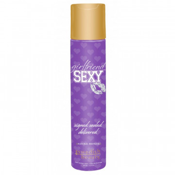 Купить - Swedish Beauty Girlfriend Sexy Natural Bronzer - Лосьон для солярия с бронзаторами