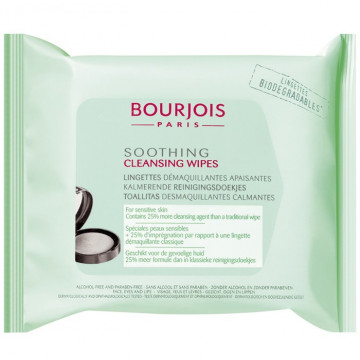 Купить - Bourjois Soothing Cleansing Wipes - Салфетки для снятия макияжа