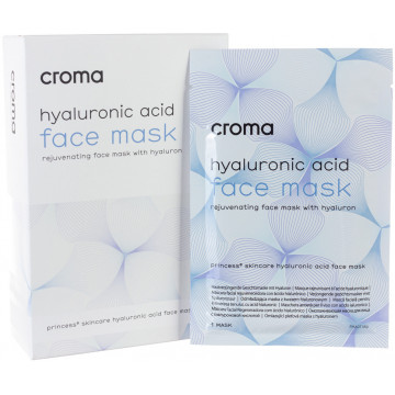 Купить - Croma Face Mask with Hyaluronic Acid - Маска для лица с гиалуроновой кислотой