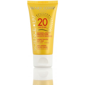 Купить - Mary Cohr Tinted Crème Solaire Visage SPF 20 - Солнцезащитный тонирующий крем для лица