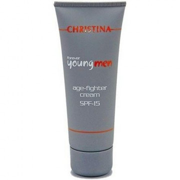 Купить - Christina Forever Young Men Age Fighter Cream SPF 15 - Крем против старения для мужчин