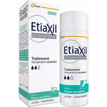 Купить - Etiaxil Antiperspirant Treatment Sensitive Skin Lotion - Антиперспирант-лосьон длительного действия для чувствительной кожи рук и ног