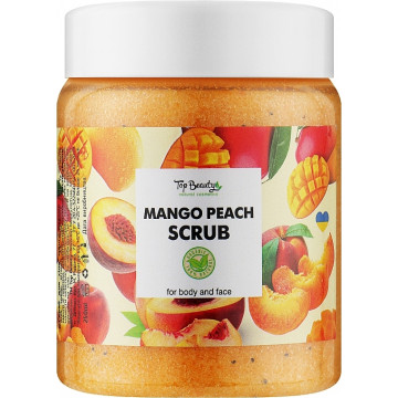 Купить - Top Beauty Scrub Mango Peach - Скраб для тела и лица (манго-персик)