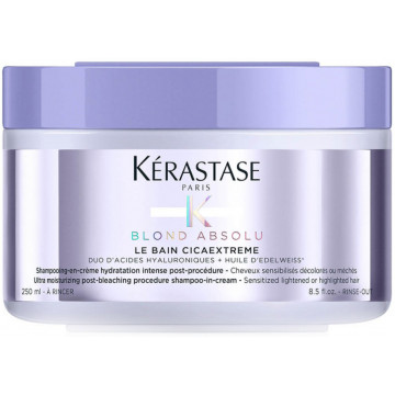 Купить - Kerastase Blond Absolu Le Bain Cicaextreme - Ультра-увлажняющий восстанавливающий шампунь-крем для чувствительных, осветленных или мелированных волос