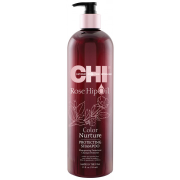 Купить - CHI Rose Нip Oil Protecting Shampoo - Защитный шампунь с маслом шиповника