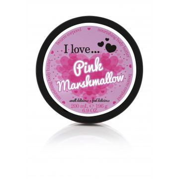 Купить - I Love Pink Marshmallow Body Butter - Масло для тела "Розовый зефир"