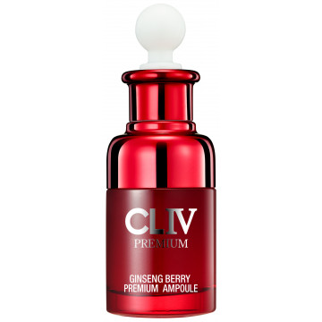 Купить - CLIV Ginseng Berry Premium Ampoule - Энергизирующая лифтинг-сыворотка с экстрактом ягод женьшеня