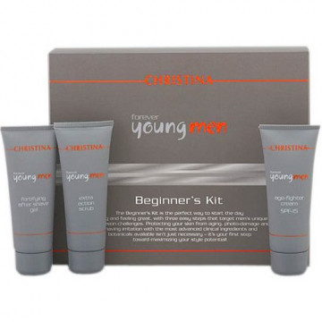 Купить - Christina Forever Young Men Beginner’s Kit - Набор для ухода за кожей