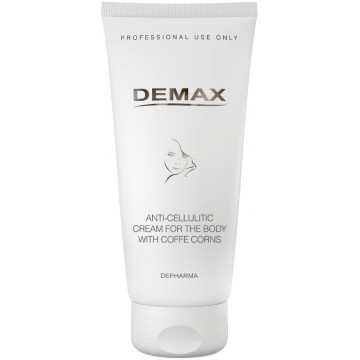 Купить - Demax Body Line Anti-Cellulitic Cream For The Body With Coffee Corns - Антицеллюлитный крем для тела с кофейными зернами