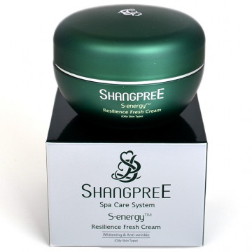 Купить - ShangPree S-Energy Resilience Fresh Cream - Подтягивающий крем для жирной кожи