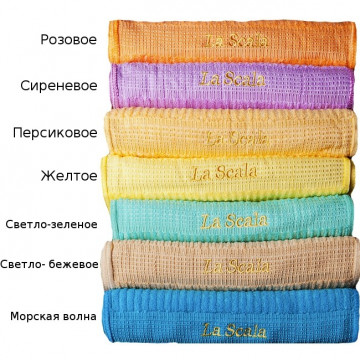 Купить - La Scala - Полотенце гостевое (розовое)