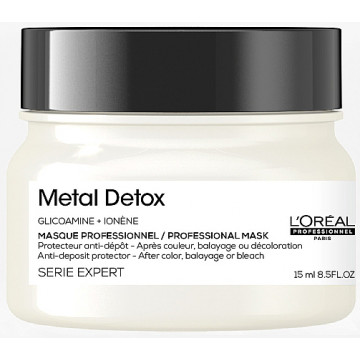 Купить - L'Oreal Professionnel Serie Expert Metal Detox Mask - Маска для предотвращения металлических накоплений в волосах после окрашивания и осветления