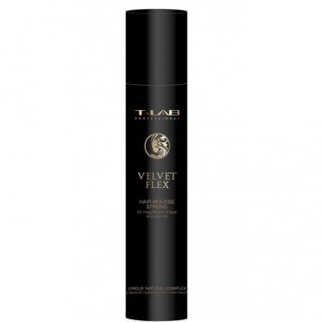 Купить - T-LAB Professional Velvet Flex Hair Mousse Strong - Мусс для волос сильной фиксации 