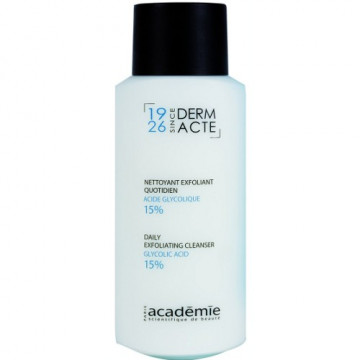 Купить - Academie Derm Acte Daily Exfoliating Cleanser Glycolic Acid 15% - Эмульсия-эксфолиант с гликолевой кислотой 15%