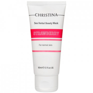 Купить - Christina Sea Herbal Beauty Mask Strawberry For Normal Skin - Маска красоты на основе морских трав для нормальной кожи "Клубника"