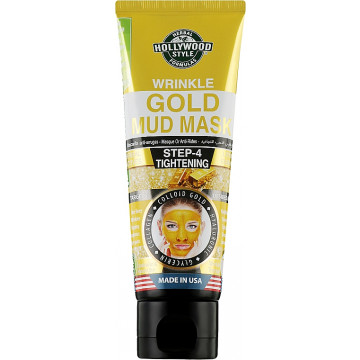 Купить - Hollywood Style Wrinkle Gold Mud Mask - Грязевая антивозрастная маска