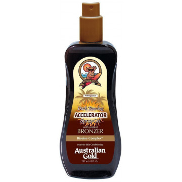 Купить - Australian Gold Accelerator Spray Gel Wiht Bronzer - Лосьон-бронзатор для загара в солярии