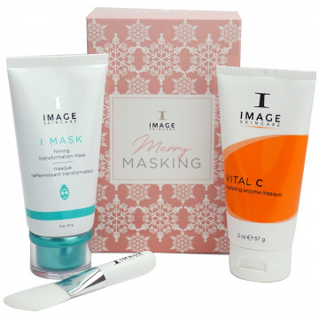 Купить - Image Skincare Holiday Merry Masking Collection - Подарочный набор "Рождественский уход"