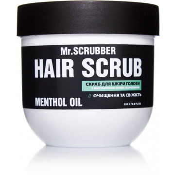 Купить - Mr.Scrubber Menthol Oil Hair Scrub - Скраб для кожи головы с ментоловым маслом и кератином