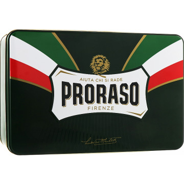 Купить - Proraso Classic Full Shaving Metal Box - Классический подарочный набор для бритья