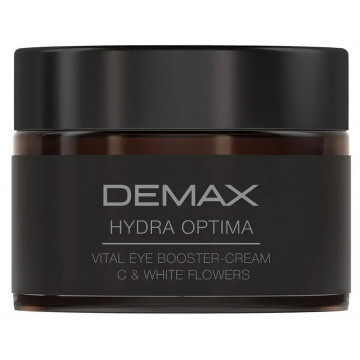 Купить - Demax Hydra Optima Vital Eye Booster-Cream C + White Flowers - Крем для зоны вокруг глаз "Витамин C и белые цветы"