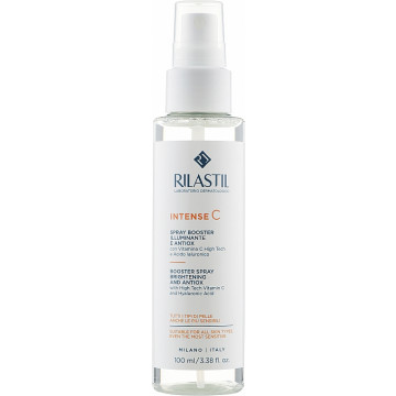 Купить - Rilastil Intense C Booster Spray - Антиоксидантный осветляющий спрей-бустер с витамином С