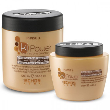 Купить - Echosline Ki Power Mask - Кератиновая маска для волос